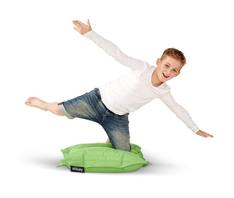 Pouf Mini Basic Souple & Conformable (Vert Clair) - 40% - Pouf Géant Dwirty Maroc